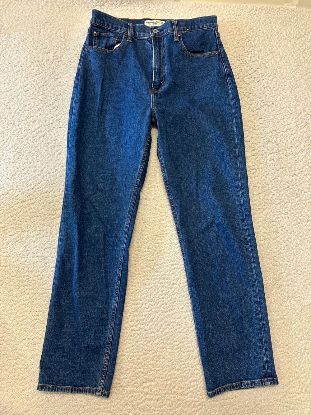 Abercrombie & Fitch Womens The Ankle Straight Ultra High Rise Jeans Size 29